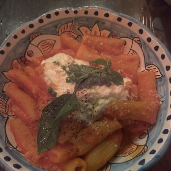Cesarina - Rigatoni with pomodoro fresco - Italian Near Me - San Diego, California