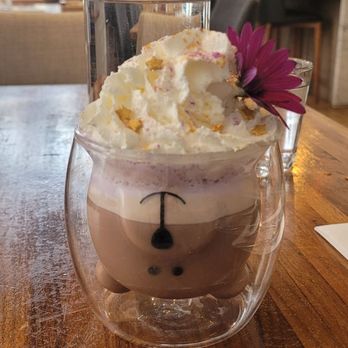 Lapisara Eatery - Ube latte with an espresso shot - Breakfast & Brunch Near Me - San Francisco, California Lapisara Eatery - Ube latte with an espresso shot - Breakfast & Brunch Near Me - San Francisco, California