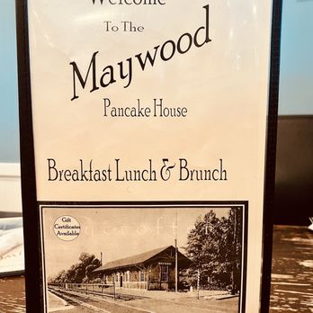 Maywood Pancake House - Cover of menu - Breakfast & Brunch Near Me - Maywood, New Jersey
