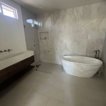 S & H Glass Systems - Frameless shower glass door. - Glass & Mirrors Near Me - Carson, California