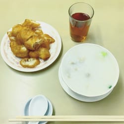 Congee and you tiao
