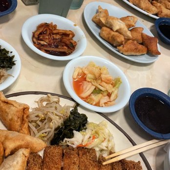 Kim Chee II Restaurant - Chicken Katsu with Man Doo combo - Korean Near Me - Honolulu, Hawaii