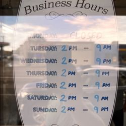 Murray's Treats - Hours