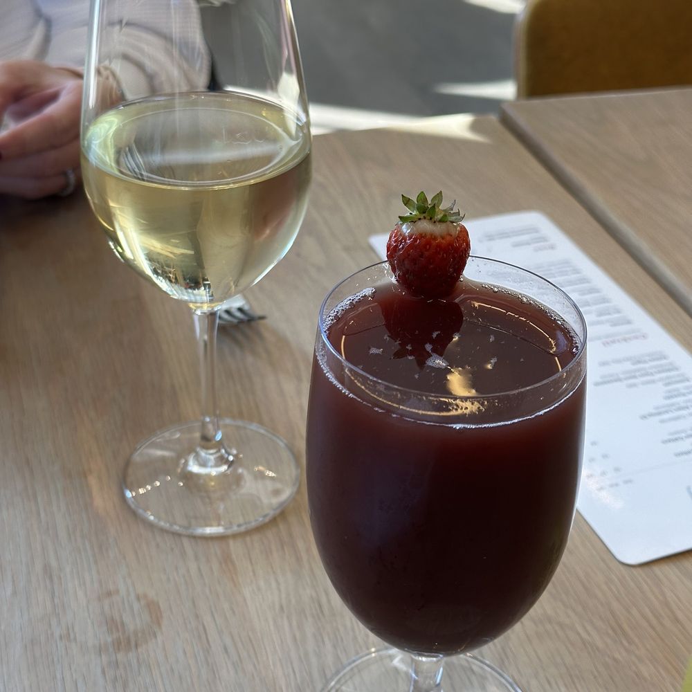 Clay Restaurant - Special juice of the day - apple, sour cherry mix. - Canadian (New) Near Me - Toronto, Ontario