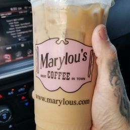 Large iced coffee just the way i like it. Large iced coffee just the way i like it.