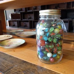 Jar Of Marbles, Dishes Jar Of Marbles, Dishes