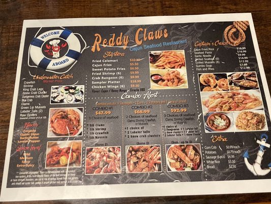 Menu photo 3 Reddy Claws Lakewood, CO Menu photo 3 Reddy Claws Lakewood, CO