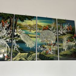 Peacock Restaurant - Interior decor; one of many