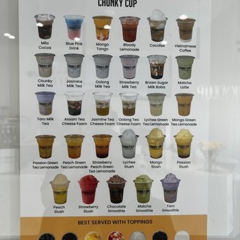 Chunky Cup - Bubble Tea Near Me - Woodbridge, Virginia