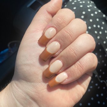 JoJo Nails - Cute but uneven and not painted on the sides - Nail Salons Near Me - Chino, California