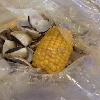 The Cajun Crab - Garlic butter clams with corn - Cajun/Creole Near Me - West Covina, California The Cajun Crab - Garlic butter clams with corn - Cajun/Creole Near Me - West Covina, California