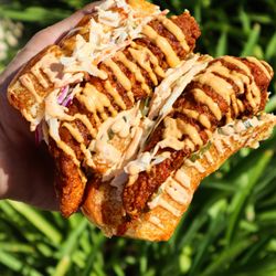 Hawaiian Hot Chicken - Crispy, juicy, and spicy--the classic Hawaiian Hot Chicken sandwich.