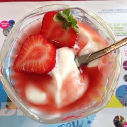 La Bocca - Fromage blanc et coulis de fruits rouge