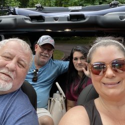Jeep Rentals in the Smokies - Starting our journey for the day! Best day in the smokies hands down!