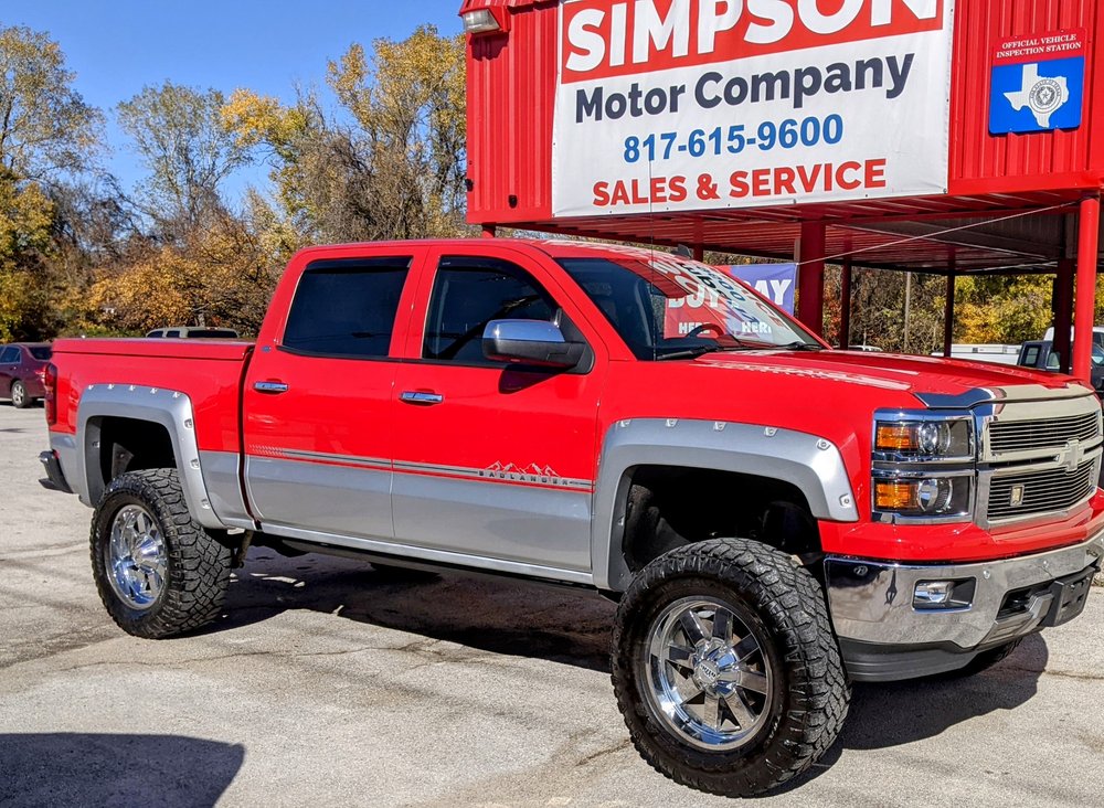 SIMPSON MOTOR COMPANY Request a Quote 416 FM718, Newark, Texas