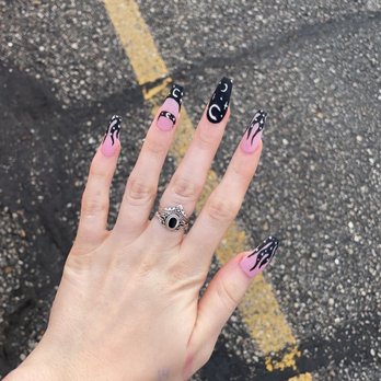 Glamour Nails - Halloween acrylic nails - Nail Salons Near Me - Fitchburg, Wisconsin Glamour Nails - Halloween acrylic nails - Nail Salons Near Me - Fitchburg, Wisconsin
