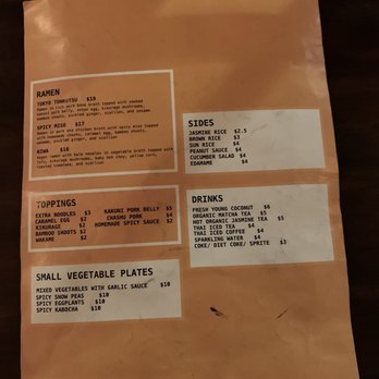 Sun and Moon - Menu - Thai Near Me - San Francisco, California