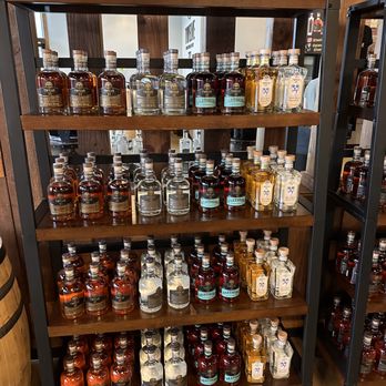 Twelve 33 Distillery - shelves of various bottles of alcohol - Distilleries Near Me - Little River, South Carolina Twelve 33 Distillery - shelves of various bottles of alcohol - Distilleries Near Me - Little River, South Carolina