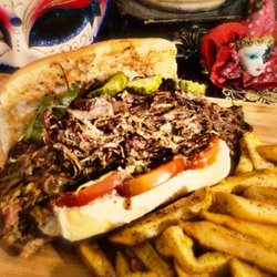 Porkchops El Paso - Brisket po' boy.