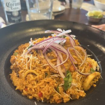 Bravo Peruvian Cuisine - ARROZ CON MARISCOS - Peruvian Near Me - Wilton Manors, Florida Bravo Peruvian Cuisine - ARROZ CON MARISCOS - Peruvian Near Me - Wilton Manors, Florida