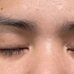 Luxx Nail Bar - Lash lift, or lack there of. Taken minutes after the appointment