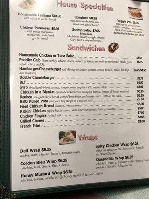 Menu photo 4 Pizza Peddler Midway, GA