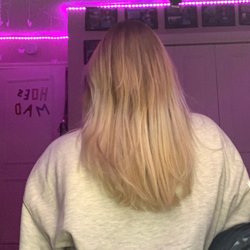 Texas Hair Team - Magnolia - My hair after I left :)