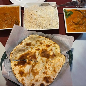 Royal India - Beef curry, rice, Lamb Curry and Naan bread - Indian Near Me - Reno, Nevada