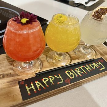 Meokja - Sake flight - Beer Bar Near Me - San Bernardino, California Meokja - Sake flight - Beer Bar Near Me - San Bernardino, California