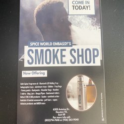 Spice World Smoke Shop - Flier