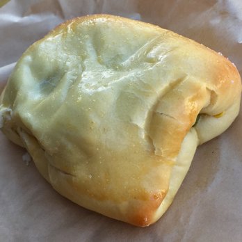 District - THE BEST KOLACHE IN NEW ORLEANS: perfect buttery dough encasing spicy link sausage, cheese and a jalapeno slice, $3. - Coffee & Tea Near Me - New Orleans, Louisiana