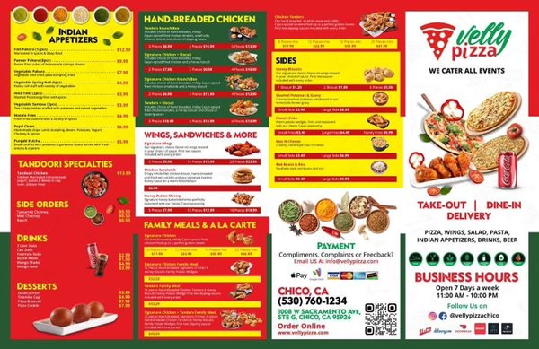 Menu photo 8 Velly Pizza Chico, CA Menu photo 8 Velly Pizza Chico, CA