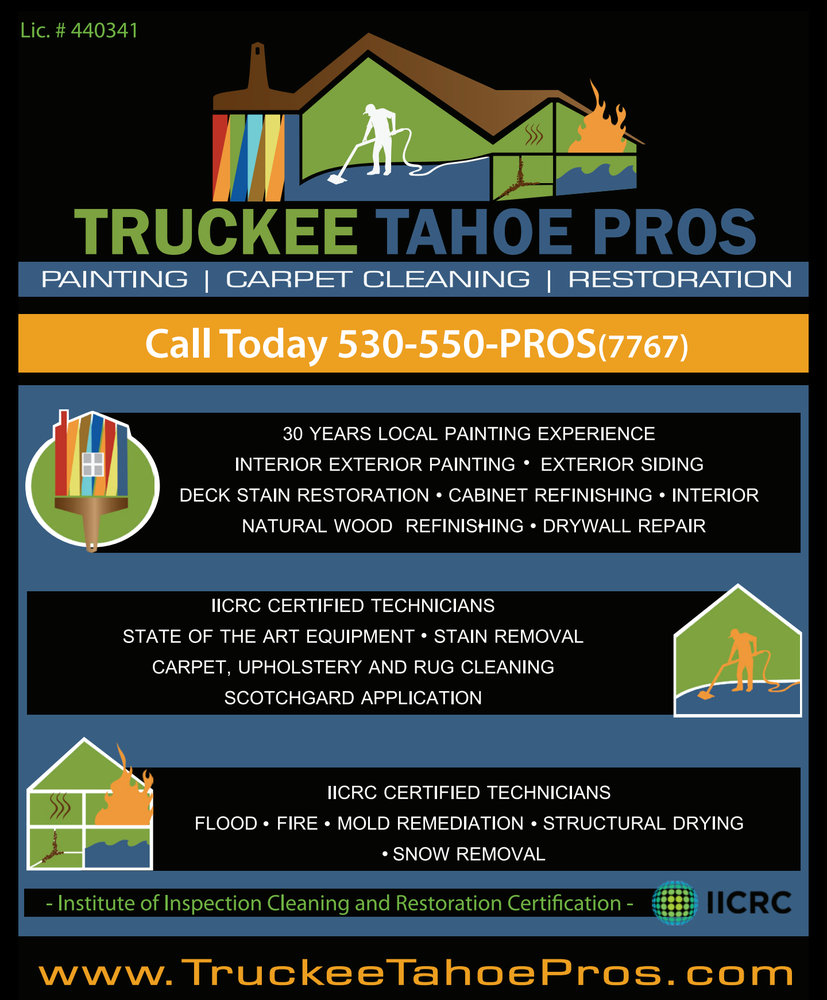 Slide of Truckee Tahoe Pros