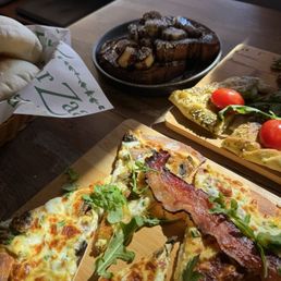 Pita bread, egg & stuff, chocolate French toast, & Lebanese spirit Pita bread, egg & stuff, chocolate French toast, & Lebanese spirit