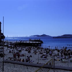 Plage des Catalans - Pas encore trop de monde...