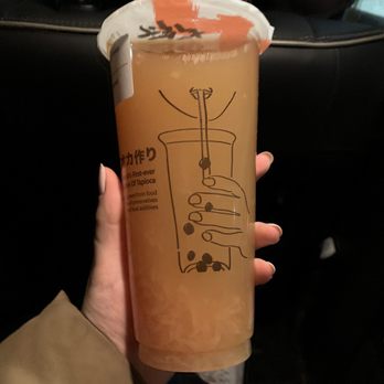 OneZo - Grapefruit green tea - Bubble Tea Near Me - Troy, Michigan