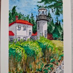 Admiralty Head Lighthouse - It's supposedly haunted but I haven't experienced anything, sadly