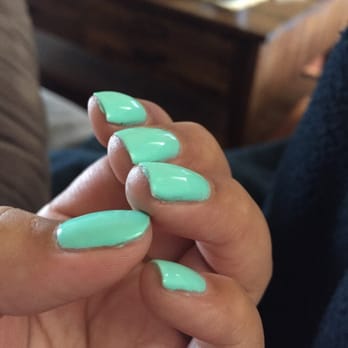 Prestige Nail Spa Salon - See how the paint doesn't cover my whole nail. - Hair Salons Near Me - Edmond, Oklahoma Prestige Nail Spa Salon - See how the paint doesn't cover my whole nail. - Hair Salons Near Me - Edmond, Oklahoma