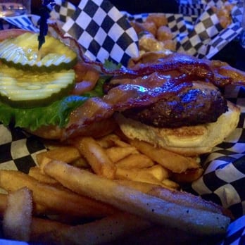 Bukowski Tavern - Peanut butter burger with bacon! $6 after 12am - American Near Me - Boston, Massachusetts Bukowski Tavern - Peanut butter burger with bacon! $6 after 12am - American Near Me - Boston, Massachusetts