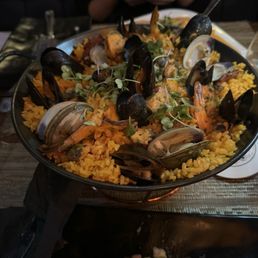 Seafood Paella