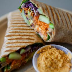 Grins Vegetarian Cafe - Superfood wrap