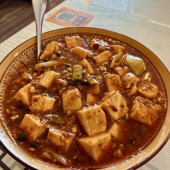 Szechuan Impression - F9.Ma Po Tofu This dish had that classic Szechuan flavor and numbing spice, but it was way too salty for us. - Chinese Near Me - Federal Way, Washington Szechuan Impression - F9.Ma Po Tofu This dish had that classic Szechuan flavor and numbing spice, but it was way too salty for us. - Chinese Near Me - Federal Way, Washington
