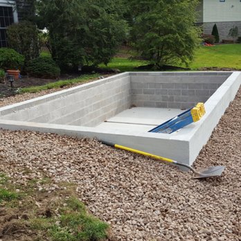 Raffa Landscaping and Design - a concrete pool being built - Landscaping Near Me Raffa Landscaping and Design - a concrete pool being built - Landscaping Near Me