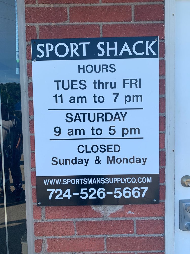 SPORT SHACK Updated September 2024 East Brady, Pennsylvania