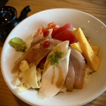 Sushi Roka Bar & Grill - CHIRASHI SASHIMI BOWL - Beer Bar Near Me - Poway, California Sushi Roka Bar & Grill - CHIRASHI SASHIMI BOWL - Beer Bar Near Me - Poway, California