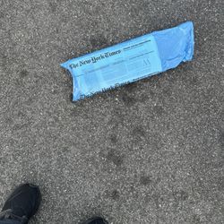 Hartford Courant - The trash Hartford Courant throws in my driveway