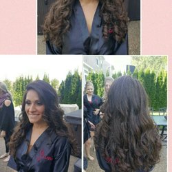 Hair2o Salon - Bridal party updo