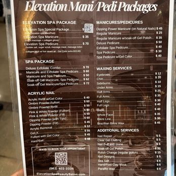 Elevation Spa Beauty Salon - Mani/pedi prices as of June 2026 - Hair Salons Near Me - Buena Park, California