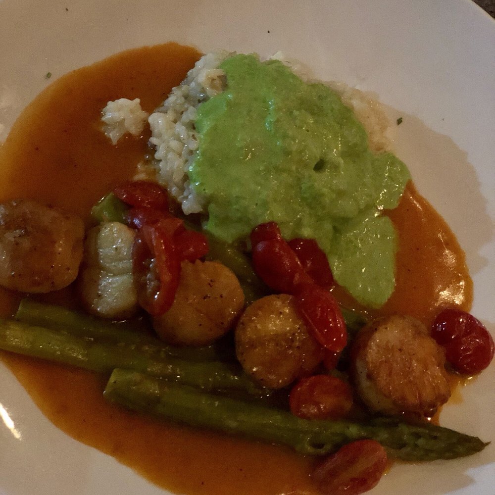 Aurora’s - Scallops Special- deliciousness!!!!! - Mediterranean Near Me - Fairfield, Connecticut Aurora’s - Scallops Special- deliciousness!!!!! - Mediterranean Near Me - Fairfield, Connecticut