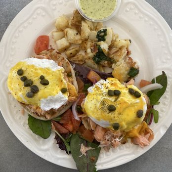 Sage Social Eatery - Smoked Salmon Benny - Latin American Near Me - Covina, California Sage Social Eatery - Smoked Salmon Benny - Latin American Near Me - Covina, California